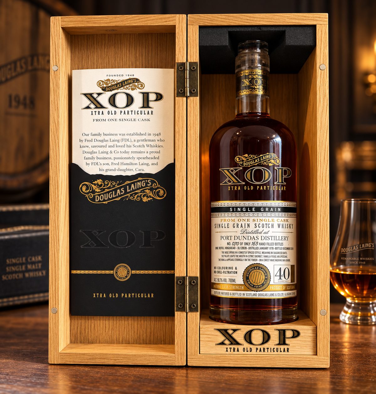 Port Dundas 40 jaar oud XOO
